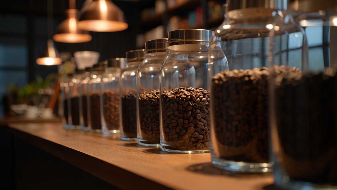 night time coffee