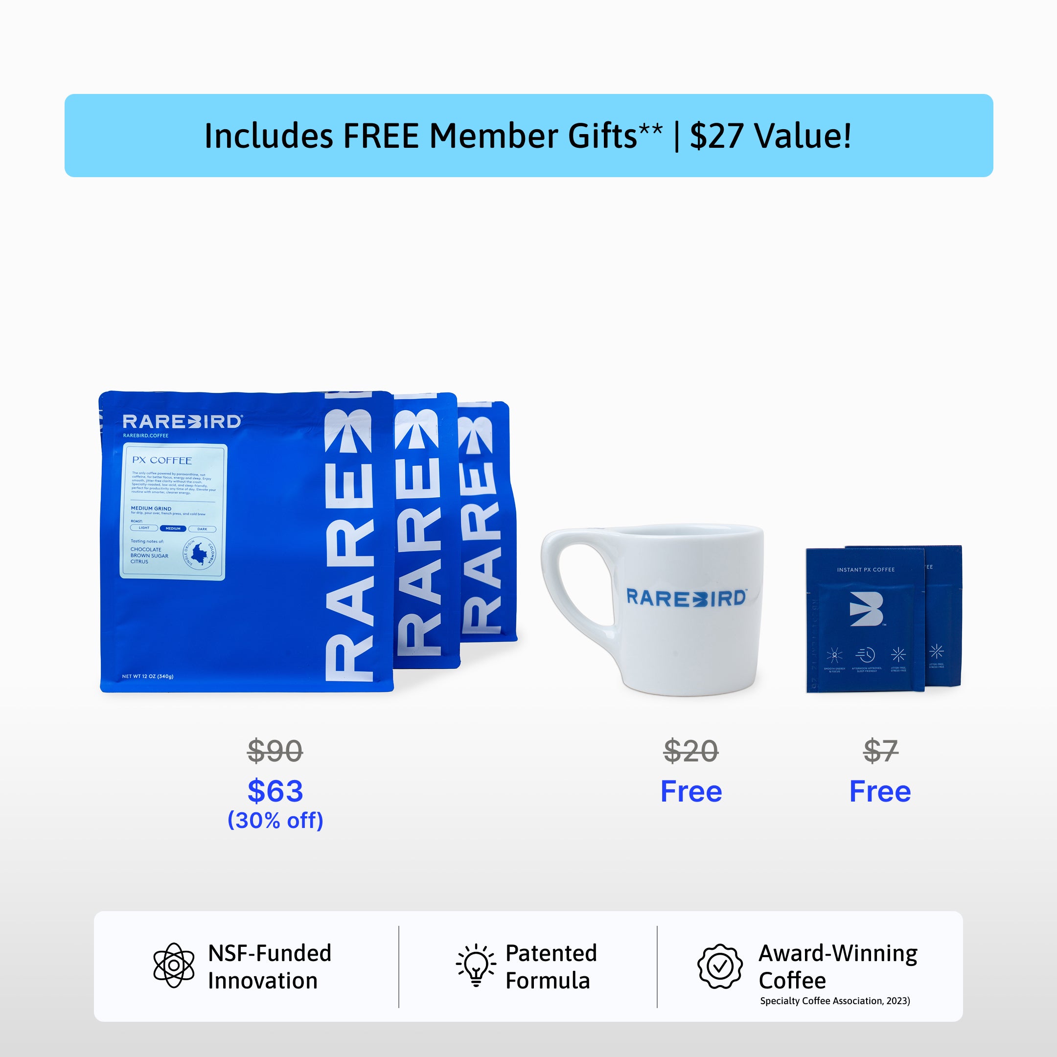 1-Month Supply + WELCOME BUNDLE